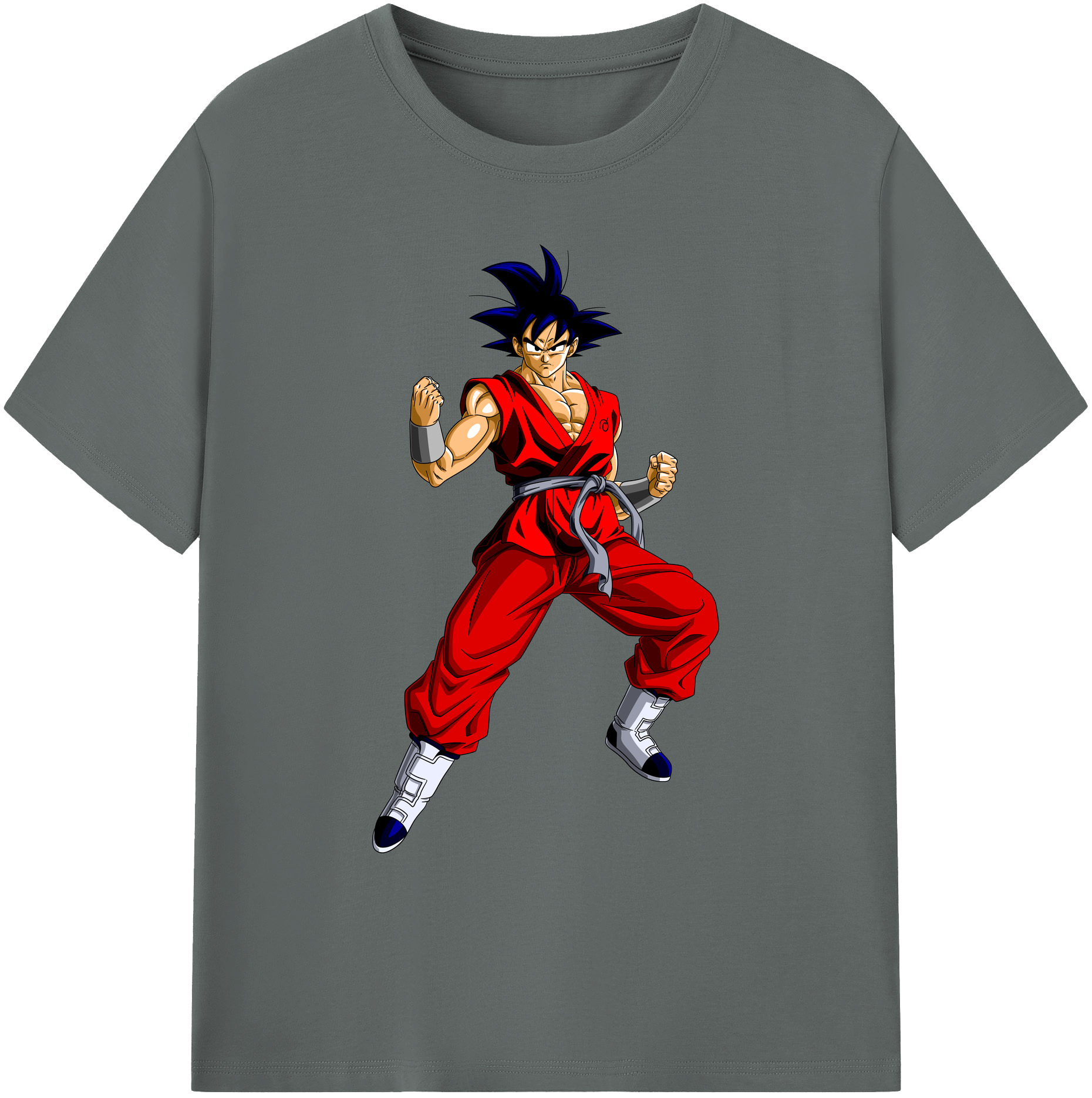 （画像用） ドラゴンボール 孫悟空（そん ごくう）Son Goku カカロット DRAGON BALL Kakarotto 綿100％ メンズ半袖Tシャツ｜肌触りやわらか＆通気性